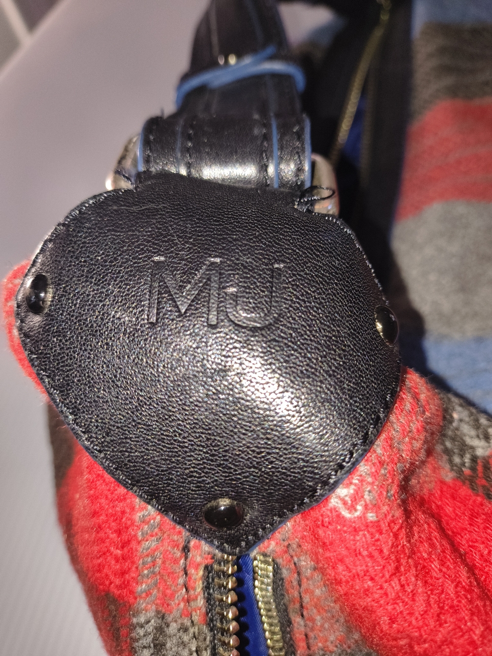 Y2K Archive: Vintage Marc by Marc Jacobs Plaid Patchwork Hobo Bag - Picture 4 of 6